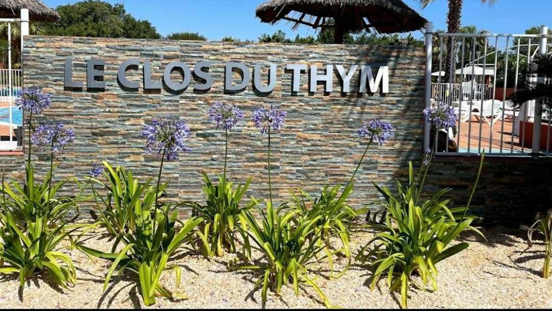 Camping Le Clos Du Thym - Argelès-sur-Mer Buitenkant foto